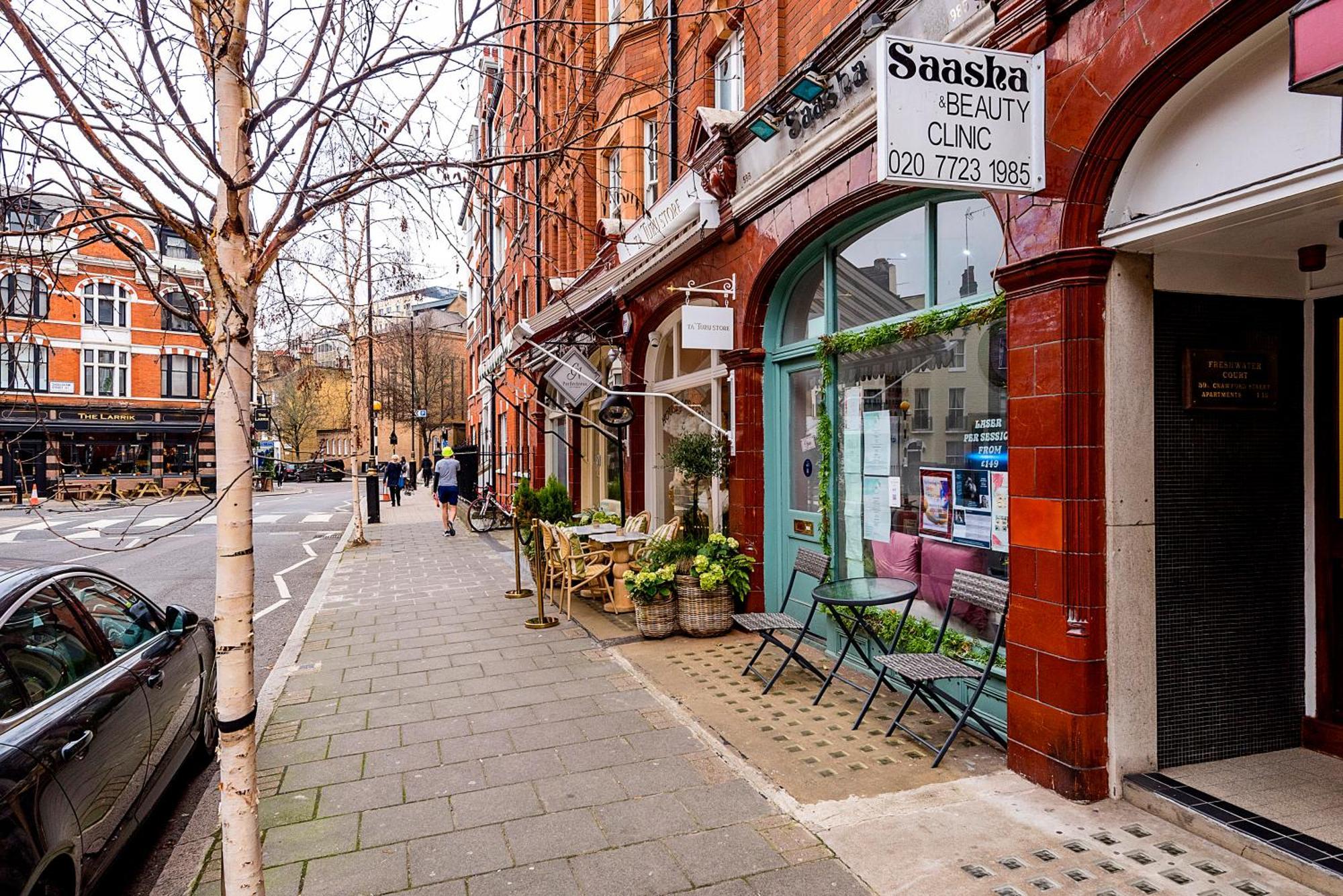 Stunning Apartment In Fashionable Marylebone ลอนดอน ภายนอก รูปภาพ